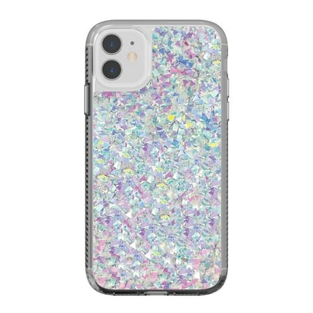 Photo 1 of Onn. Phone Case for iPhone 11 / iPhone XR - Iridescent Glitter Fleck