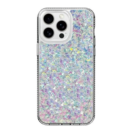 Photo 1 of Onn. Phone Case for iPhone 15 Pro Max - Iridescent Glitter Fleck
