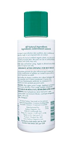 Aubrey Organics Aloe Vera Pure 4 Oz