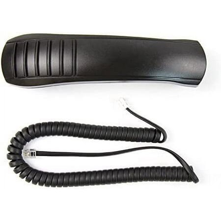 Handset with Curly Cord with Long Lead for Mitel 5300 Series IP Phones 5304 5312 5320 5320e 5324 5330