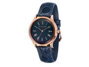James Mccabe HERITAGE Men Deep Teal Genuine Leather Strap Watch - JM-1021-06