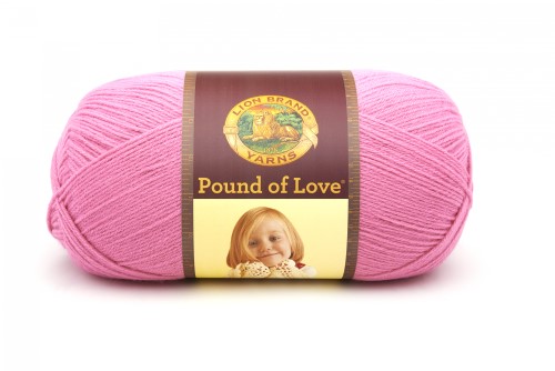 Lion Brand Pound of Love Yarn in Bubble Gum | 16 Oz | Michaels