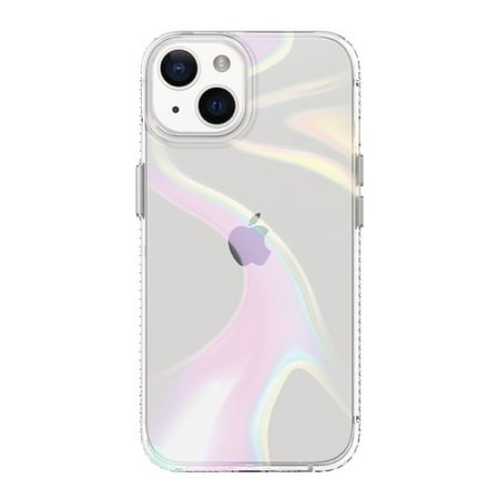 Photo 1 of Onn. Phone Case for iPhone 15 / iPhone 14 / iPhone 13 - Iridescent Illusion