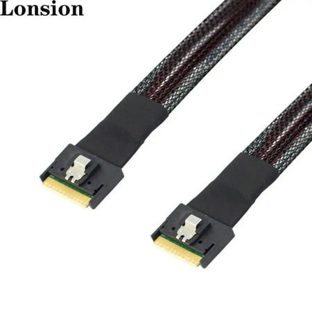 For SFF-8654 8i 4.0 to SFF-8654 74P Server Cable