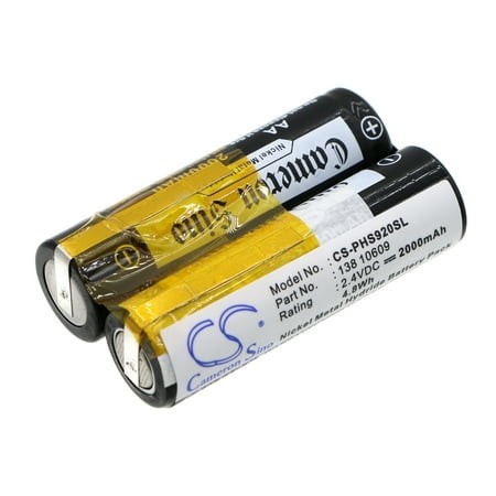 138 10609 Battery for Norelco 8890XL REMINGTON R-9200 Philips CoolSkin 6828XL Grundig 8875 3M Centrimed