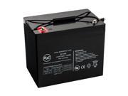 Battery Clerk LLC AJC® Tuffcare Challenger Recliner-2540 12V 75Ah Wheelchair Battery