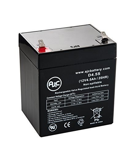 R&D 5104 12V 4.5Ah Medical Battery - This Is an AJC Brand® Replacement thumbnail