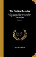 The Poetical Register by Giles 1686-1744 Jacob Hardcover | Indigo Chapters