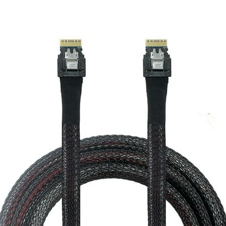 For SAS SFF-8654 4i to SFF 8654 4i 12G 24G High-Speed Connection Cable 38P