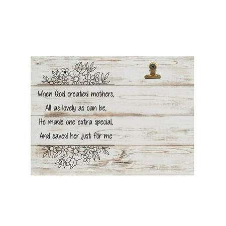 EIALIVE Mother S Day Photo Frame Wooden Table Holiday Home Decoration Desktop Photo Ornaments with Copper Clip Desktop Ornament One Size