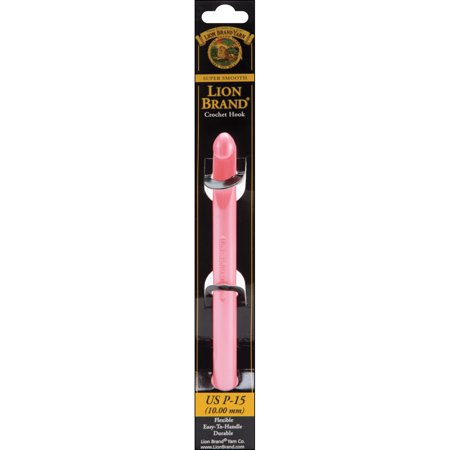 Lion Brand Crochet Hook, Size P15, Pink