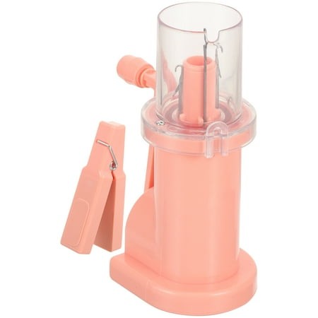 Decor Simple Designs Spool Knitter Home DIY Knitting Mill Hand Rope Machine Braided Bracelet Pink Metal