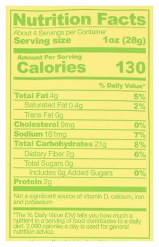 Love Corn Crunchy Corn Sour Cream & Onion 4 Oz thumbnail