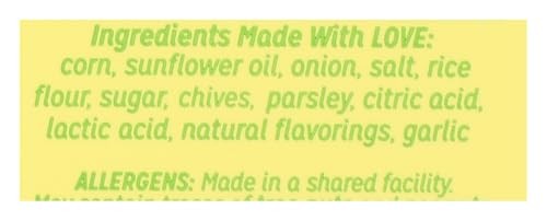 Love Corn Crunchy Corn Sour Cream & Onion 4 Oz thumbnail