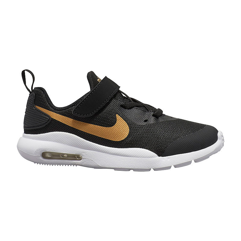 Nike Kids' Air Max Oketo Sneaker Preschool Shoes (Black/Gold) - Size 1.0 M