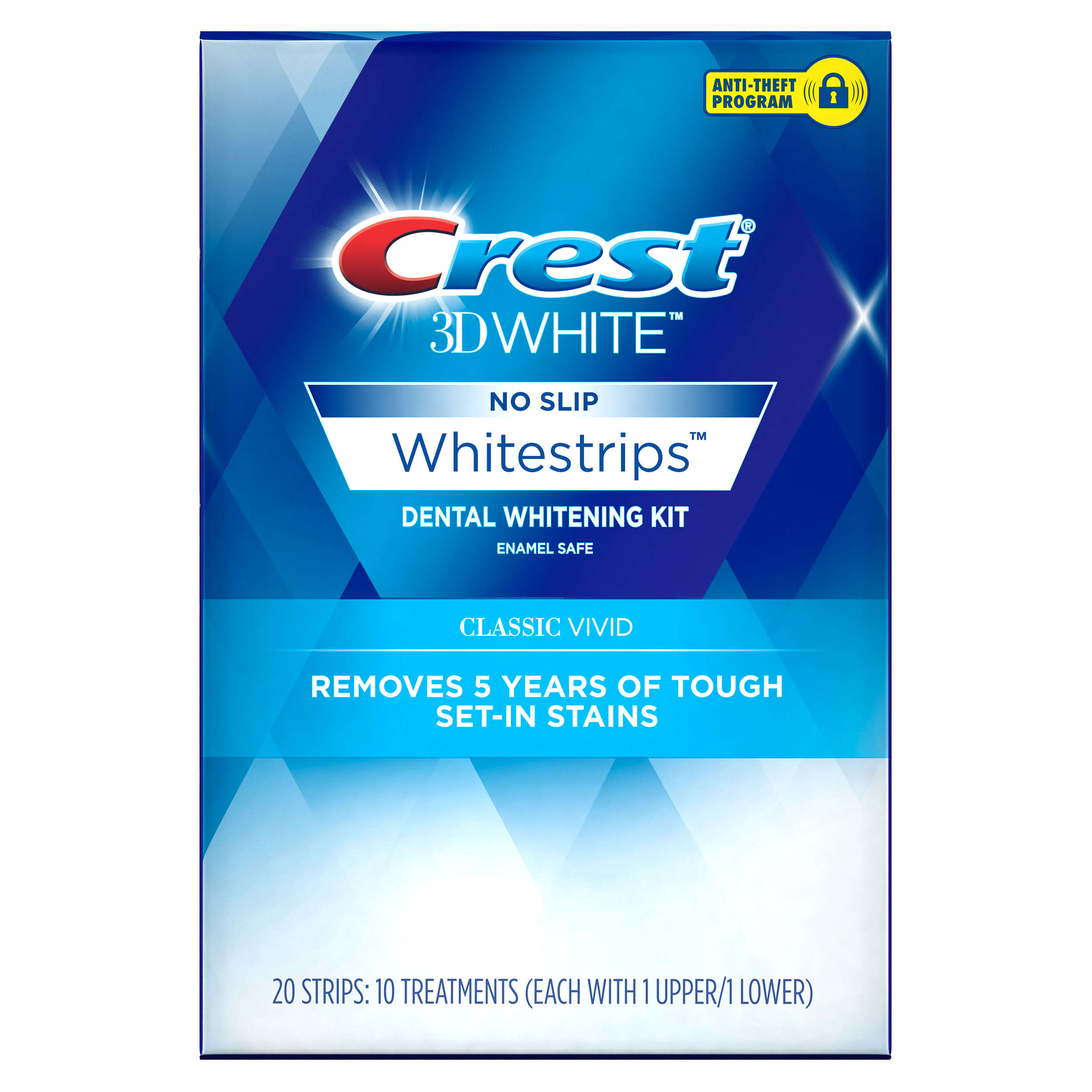 Crest Whitestrips - Vivid - 20 Strips