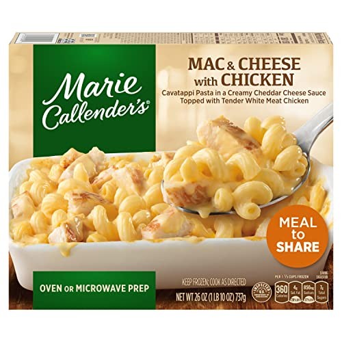 Marie Callender's Mac & Cheese with Chicken, Meal to Share, Frozen Meal, 26 Oz.