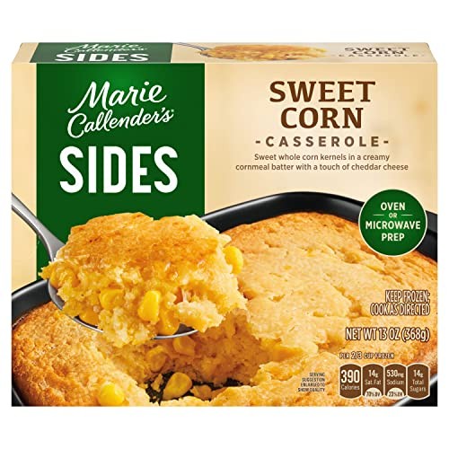 Marie Callender's Sides, Sweet Corn Casserole, Frozen Food, 13 Oz.
