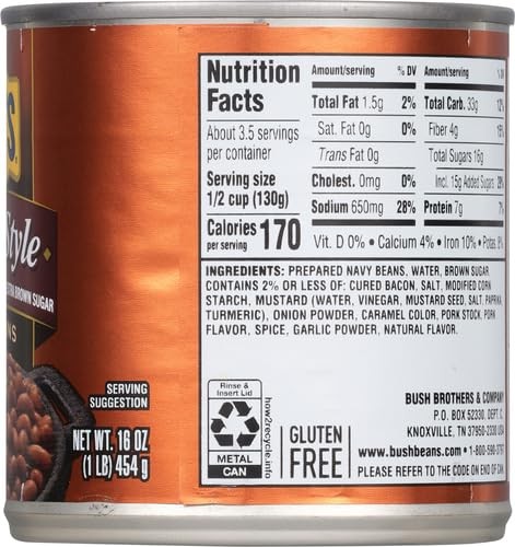 (12 Pack) Bush S Country Style Baked Beans  Canned Beans  16 Oz Can thumbnail