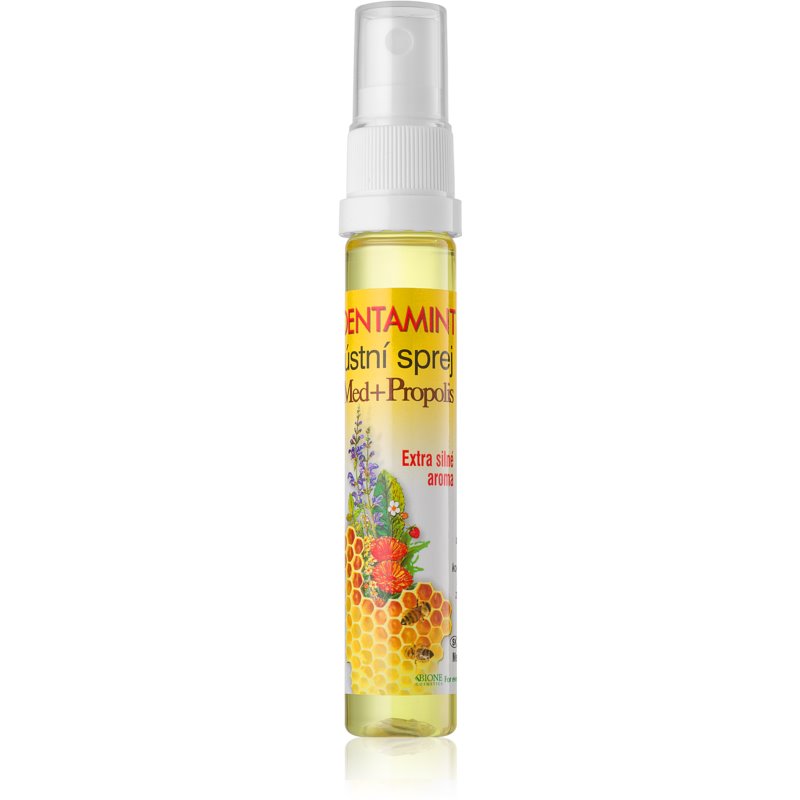 Bione Cosmetics Dentamint Honey + Propolis Mouth Spray 27 Ml