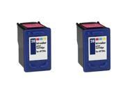 2 Pack HP H-28 ( 2 Color ) C8728AN Compatible Ink Cartridge Use with Deskjet 3300/ 3400/ 3550/ 3535/ 3550/ 5550/ 3320/ 3323/ 3325/ 3420/ 3425; Officej