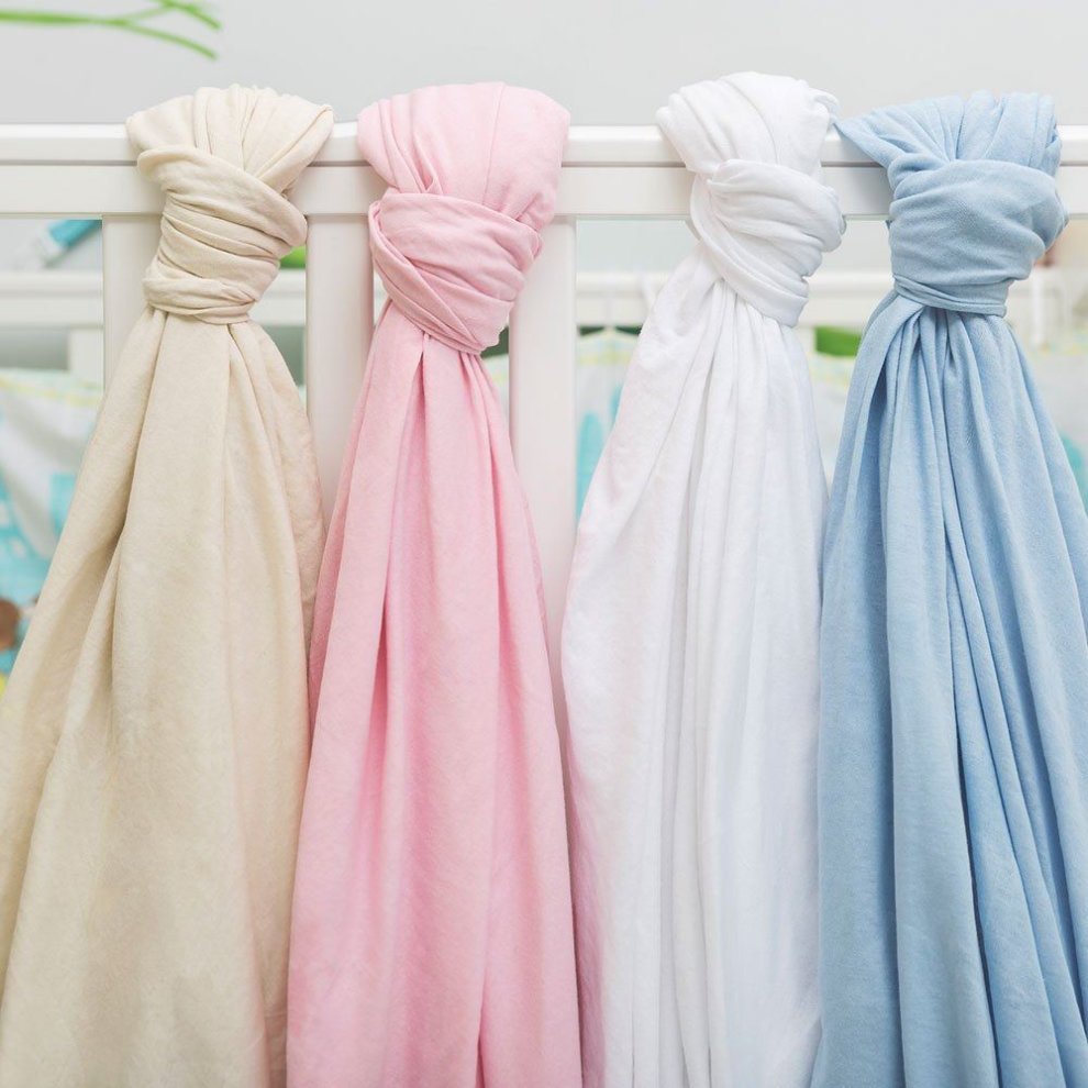 2 X Junior Joy Baby Pram Flannelette Sheets 100% Soft Cotton Pack - Mint thumbnail