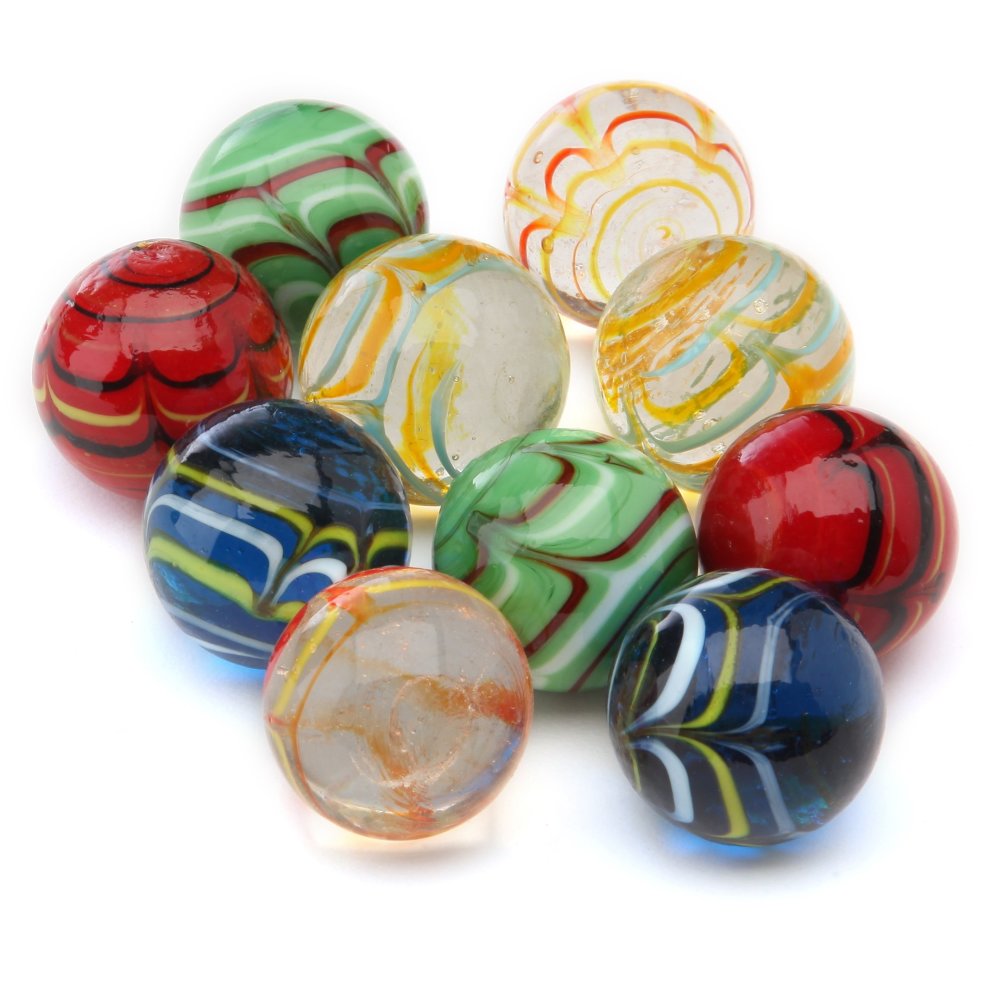 Kim'Play Spider 9021 Large Marbles (Set of 10)