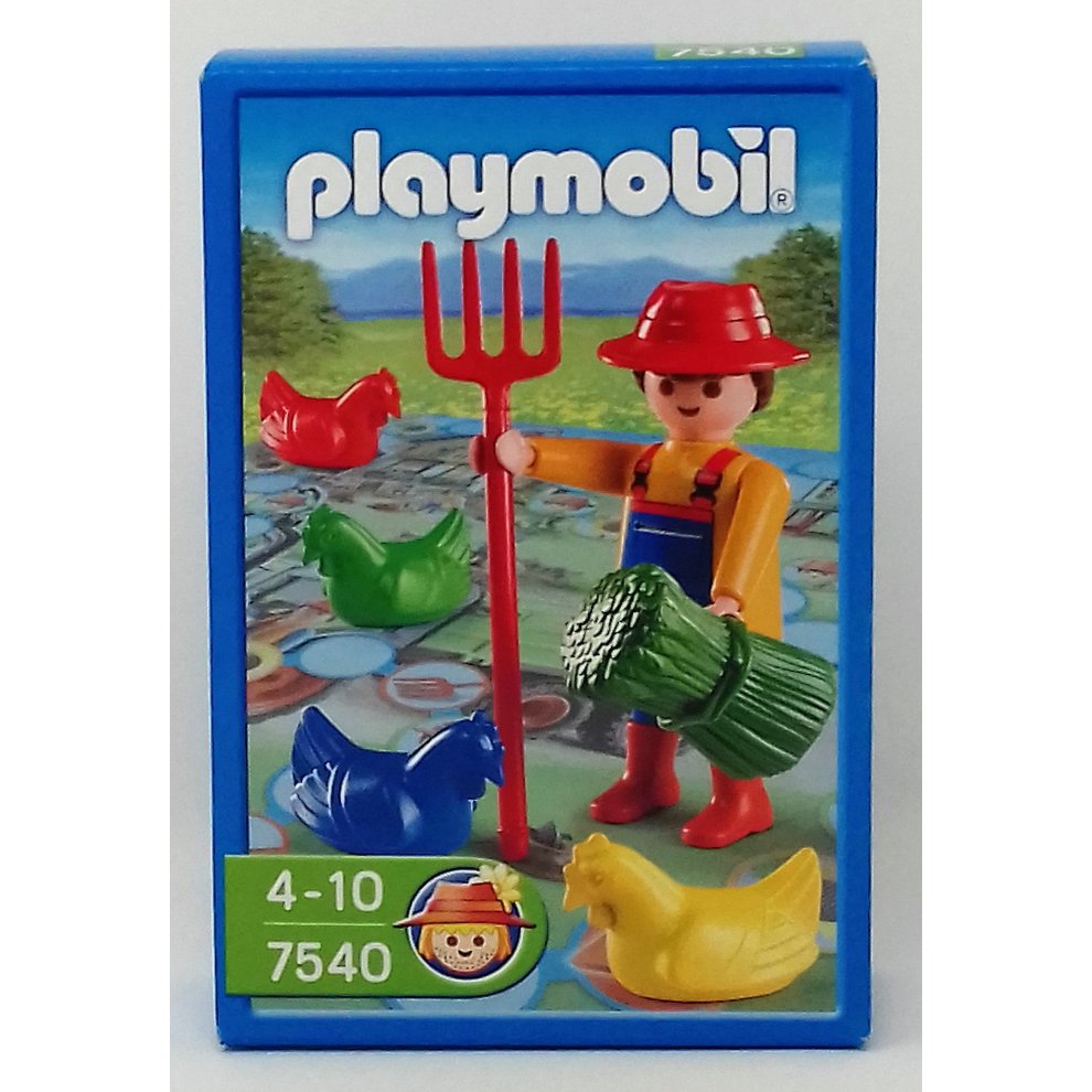 Playmobil 7540 Farmer and Farm Game by PLAYMOBILÃ?Â
