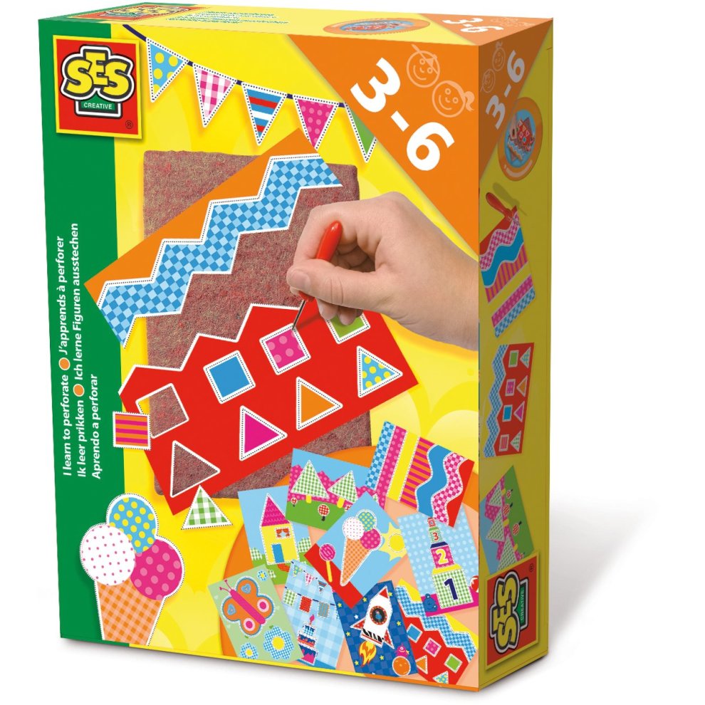 SES Creative 14836 I Learn to Perforate Mixed