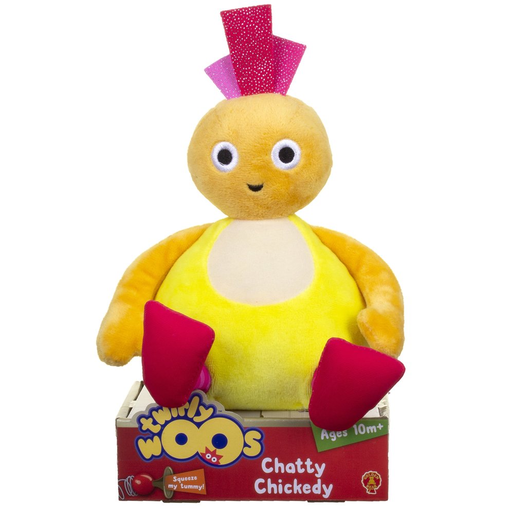 twirlywoos quacky bird soft toy