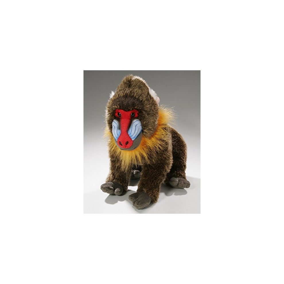 Carl Dick Soft Toy Monkey Mandrill Baboon, 12 Inches, 30cm, Plush Toy, Soft Toy 3252 thumbnail