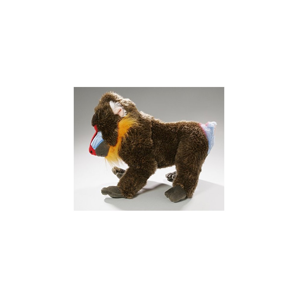 Carl Dick Soft Toy Monkey Mandrill Baboon, 12 Inches, 30cm, Plush Toy, Soft Toy 3252 thumbnail