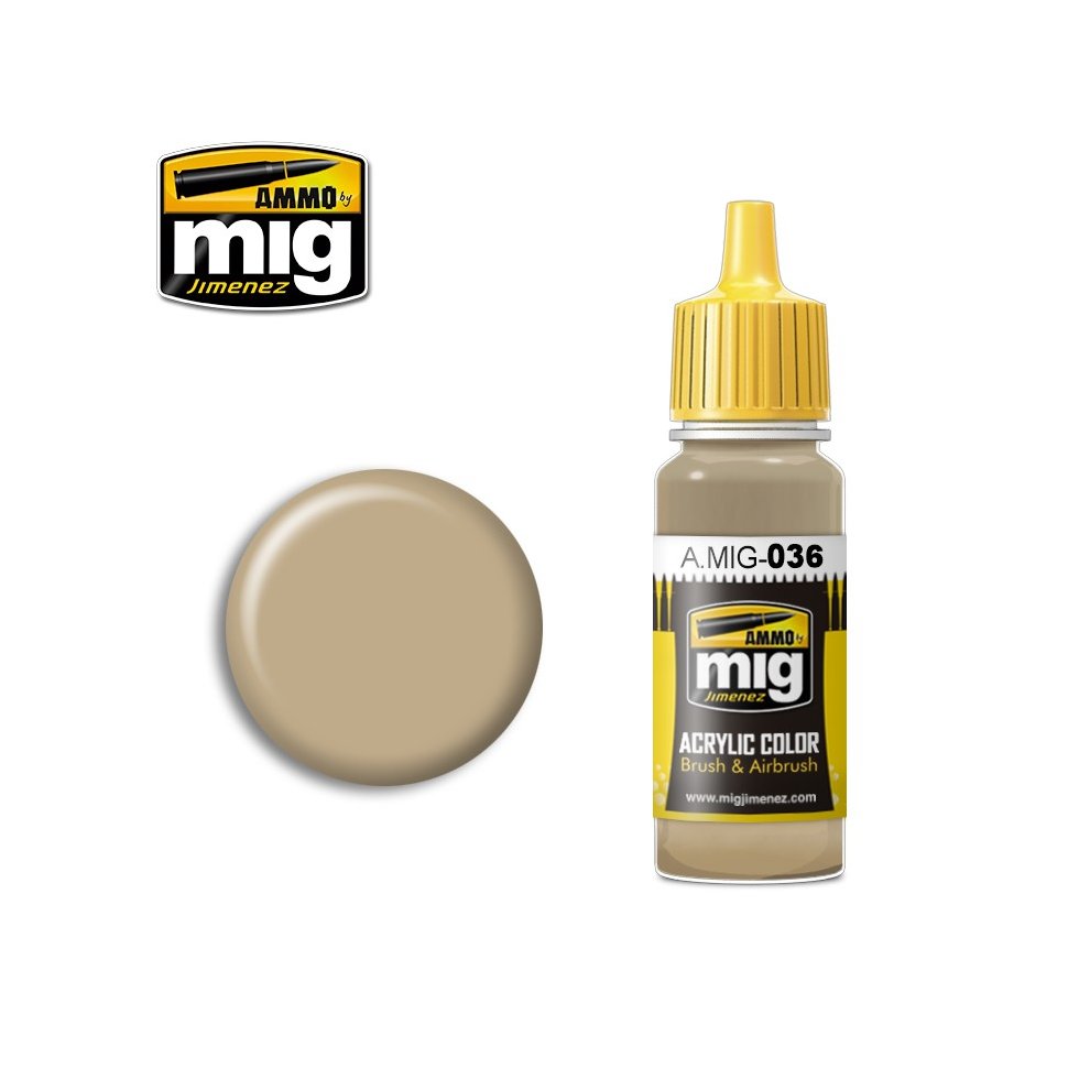 Ammo by Mig Acrylic Paint - a.MIG-0036 Old Wood (17ml)