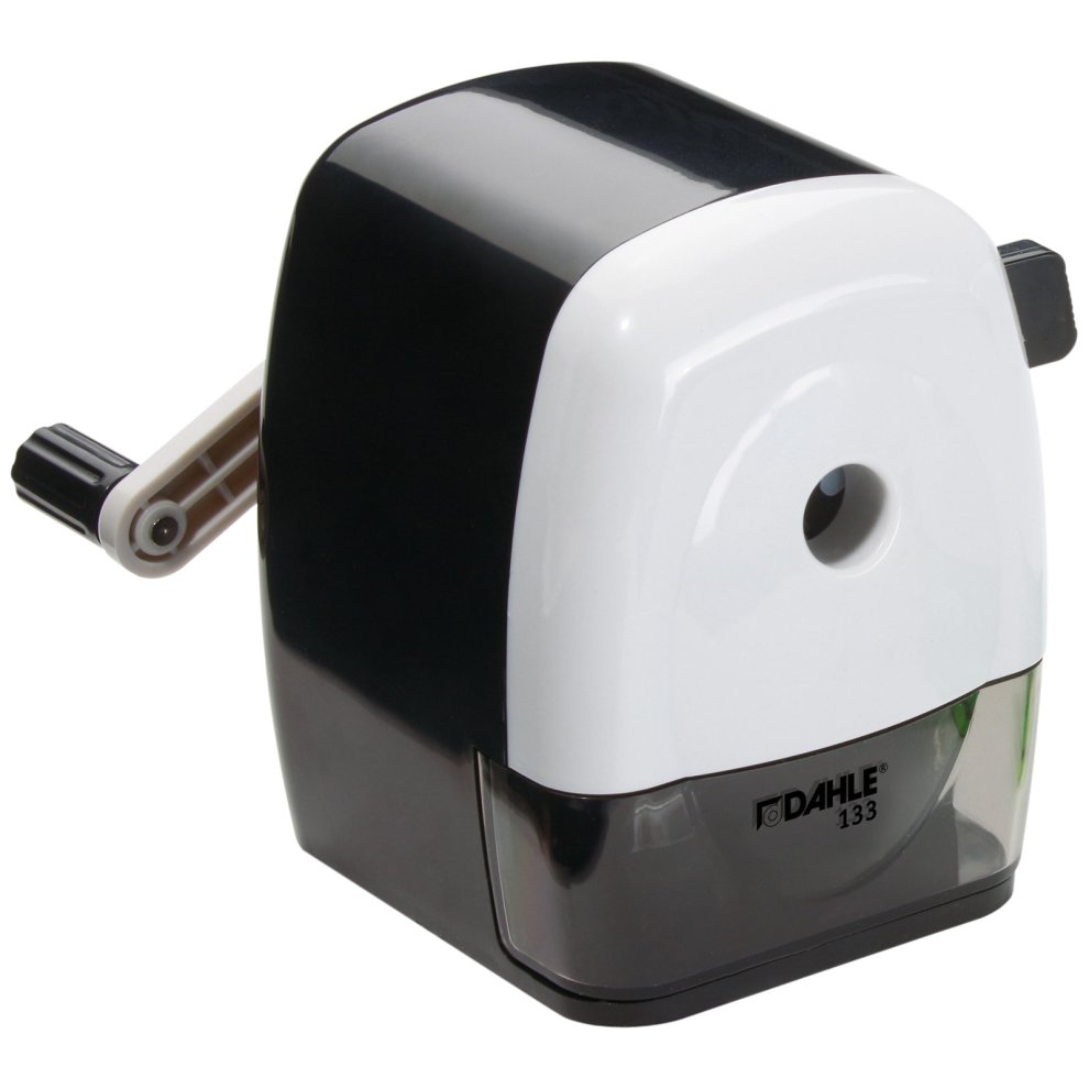 Dahle 133 Pencil Sharpener W/Point Adjuster  for Graphite & Colored Pencils