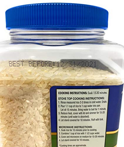Golden Crown Sushi Rice Premium Quality Rice | Non-GMO Gluten-Free 100% Authentic Naturally Fragrant Sweet Flavorful | Medium Grain Rice for Vegetaria thumbnail