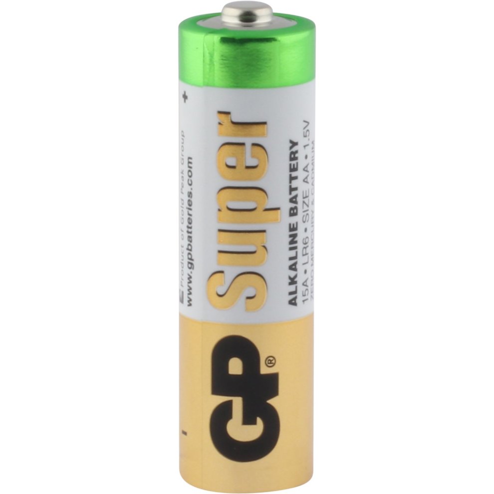 GP Batteries LR06 1.5 V SUPER Alkaline Multipacks Mignon AA Battery (Pack of 40) thumbnail