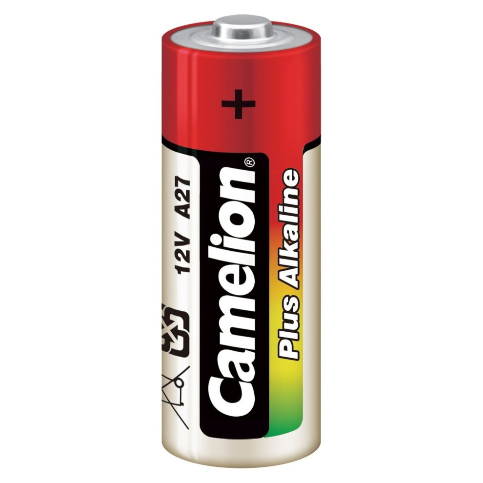 Camelion LR 27A 12 V Plus Alkaline Battery (Pack of 5) thumbnail