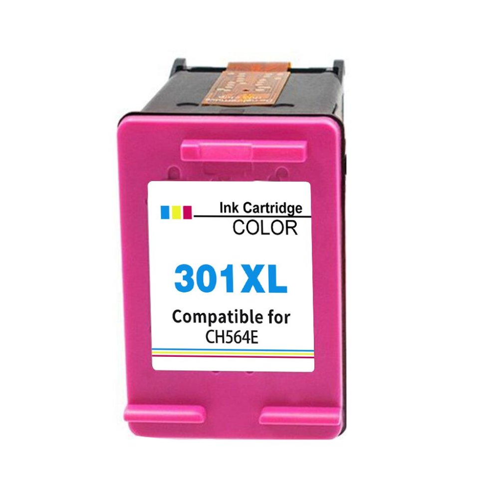 Ink_seller Remanufactured Replacement for HP 301XL 301 High Yield Ink Cartridges(1 Tri-colour) Compatible for HP Deskjet 2540 3050A 3055A 1000 2510...