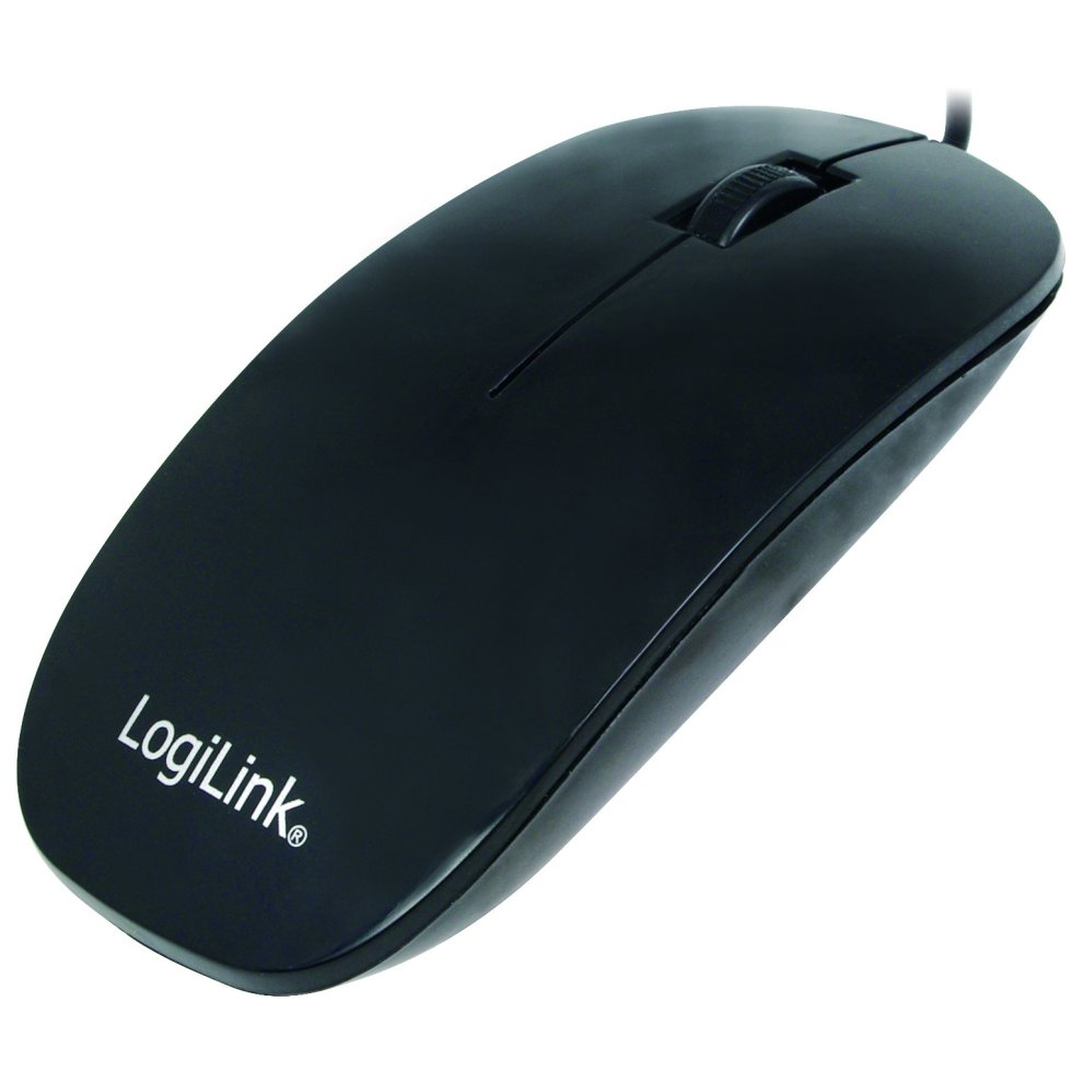 LogiLink ID0063 Mouse Office Ambidextrous USB Type-a Optical 1000 DPI