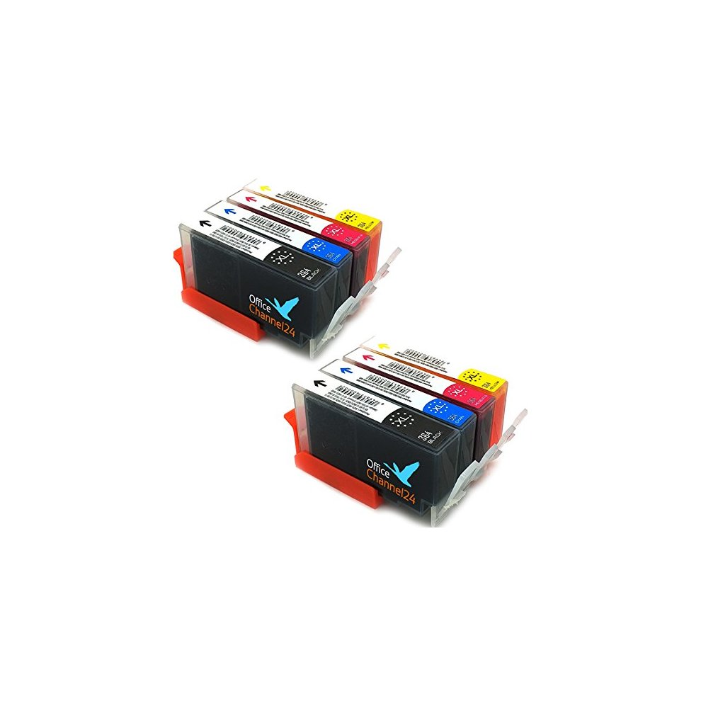 Printer Cartridges X4 HP 364XL HP364 XL HP 364 HP Deskjet 3070 3070A D5445 D5460 HP Photosmart B109A B8550 C5300 C5324 C5370 C5380 C5390 C6300...