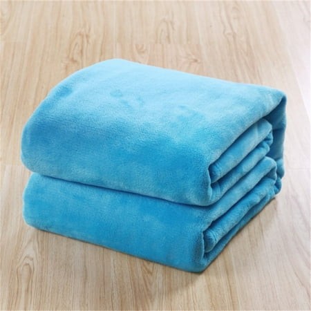 Growsl Blanket Throw Blanket Super Soft Warm Solid Warm Micro Plush Fleece Blanket Throw Rug Sofa Bedding Weighted Blanket Travel Blanket Fleece Blank