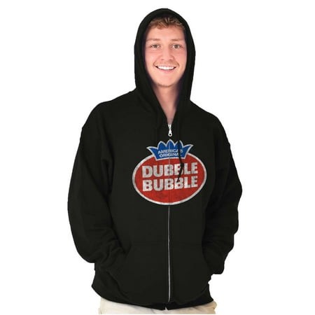 Vintage Dubble Bubble Gum Double Logo Zip up Hoodie Men S Women S Brisco Brands L