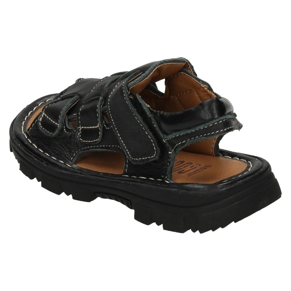 (UK 11 Child, Black) Boys COCO Casual Sandals 5104 thumbnail