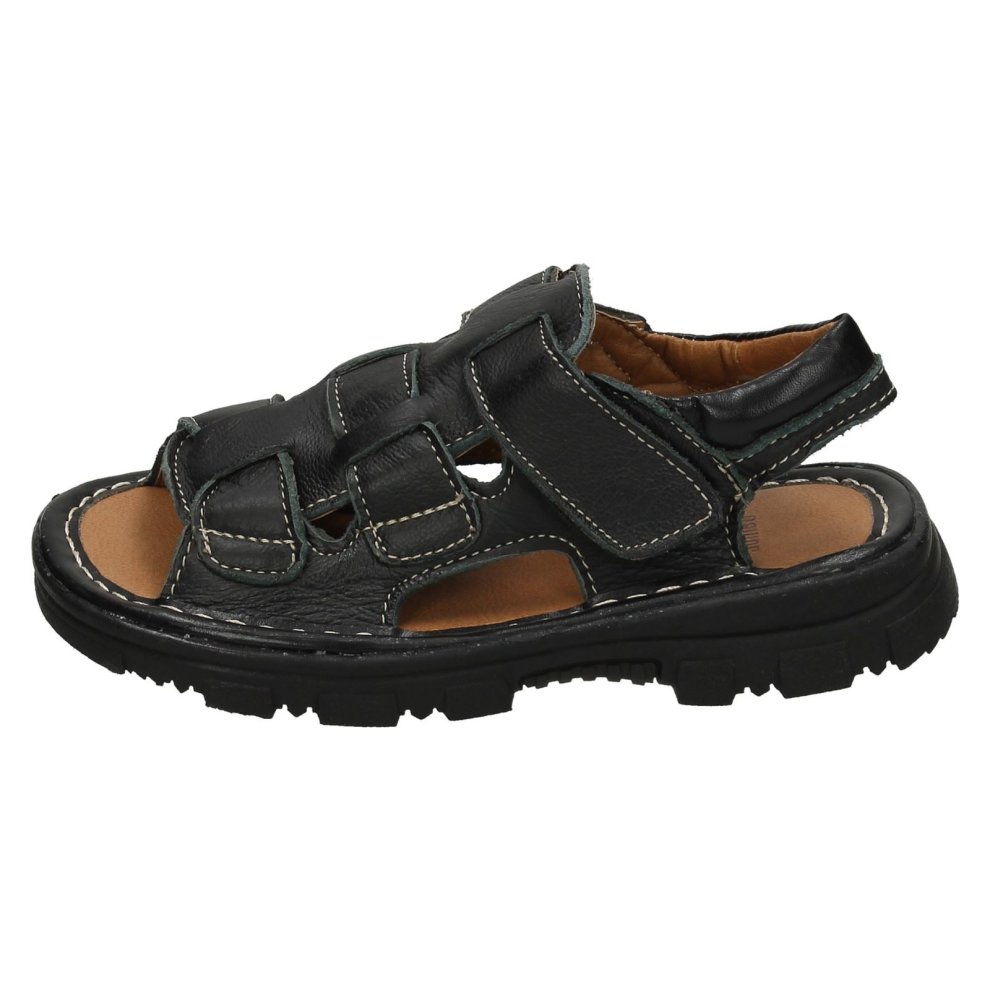 (UK 11 Child, Black) Boys COCO Casual Sandals 5104 thumbnail