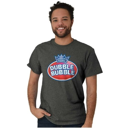 Original Dubble Bubble Double Logo Gum Men S Graphic T Shirt Tees Brisco Brands 4X