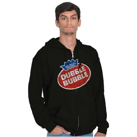 Vintage Dubble Bubble Gum Double Logo Zip up Hoodie Men S Women S Brisco Brands 5X