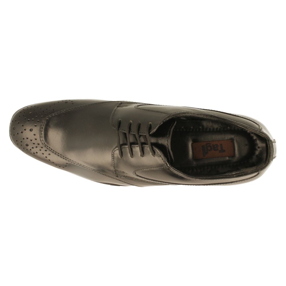 (UK 9, Black) Mens TAG1 Formal Shoes AM-1253 thumbnail