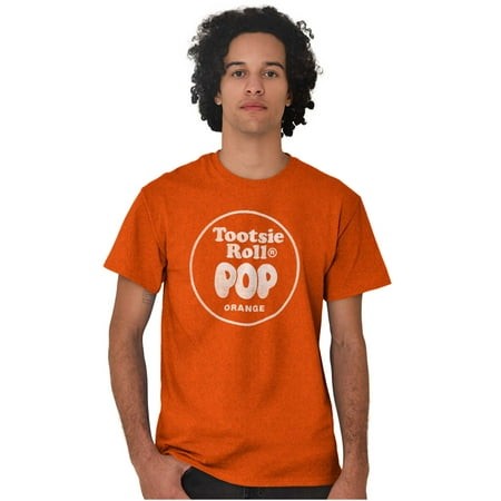 Tootsie Roll Pop Orange Flavor Men S Graphic T Shirt Tees Brisco Brands 5X