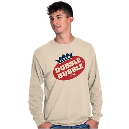 Retro Vintage Dubble Bubble Gum Logo Long Sleeve TShirt Men Women Brisco Brands X