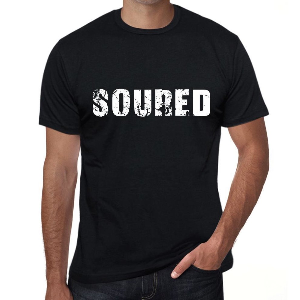 (XL) Soured Mens Vintage T Shirt Black Birthday Gift 00554